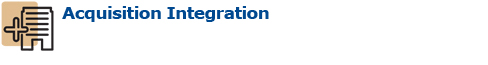 AcquisitionIntegrationPageHeader AcquisitionIntegrationPageHeader