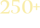 250+ Courses