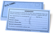 Reminder Cards Reminder Cards